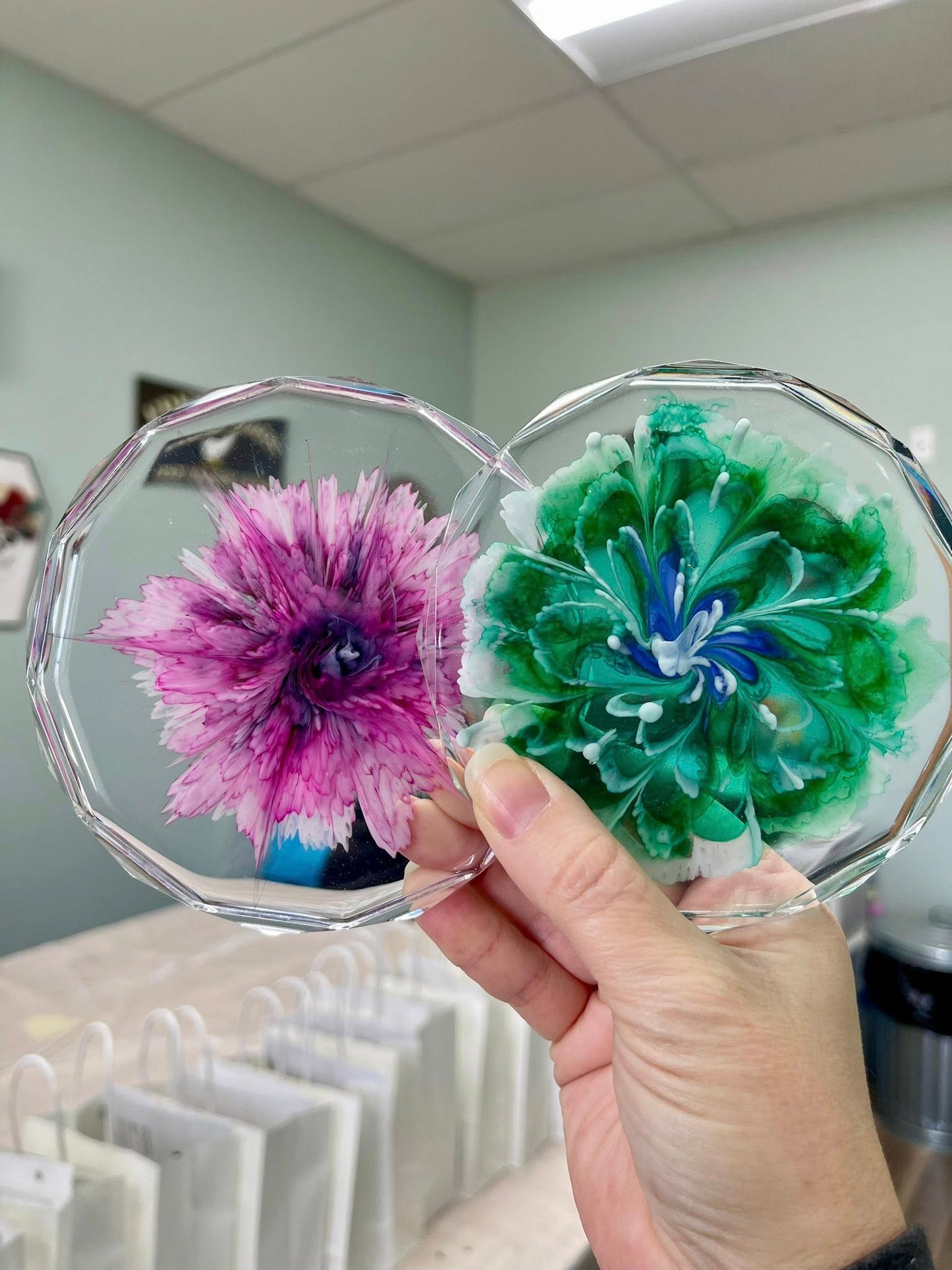 05/27/26 Resin Bloom Coasters 6PM