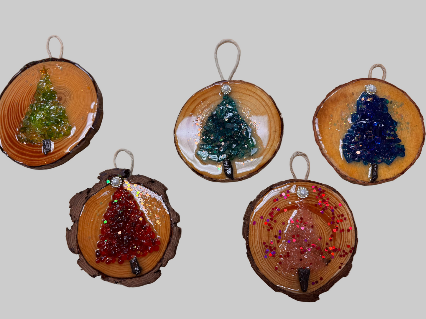 11/03/25 Crushed Glass Ornaments 6PM