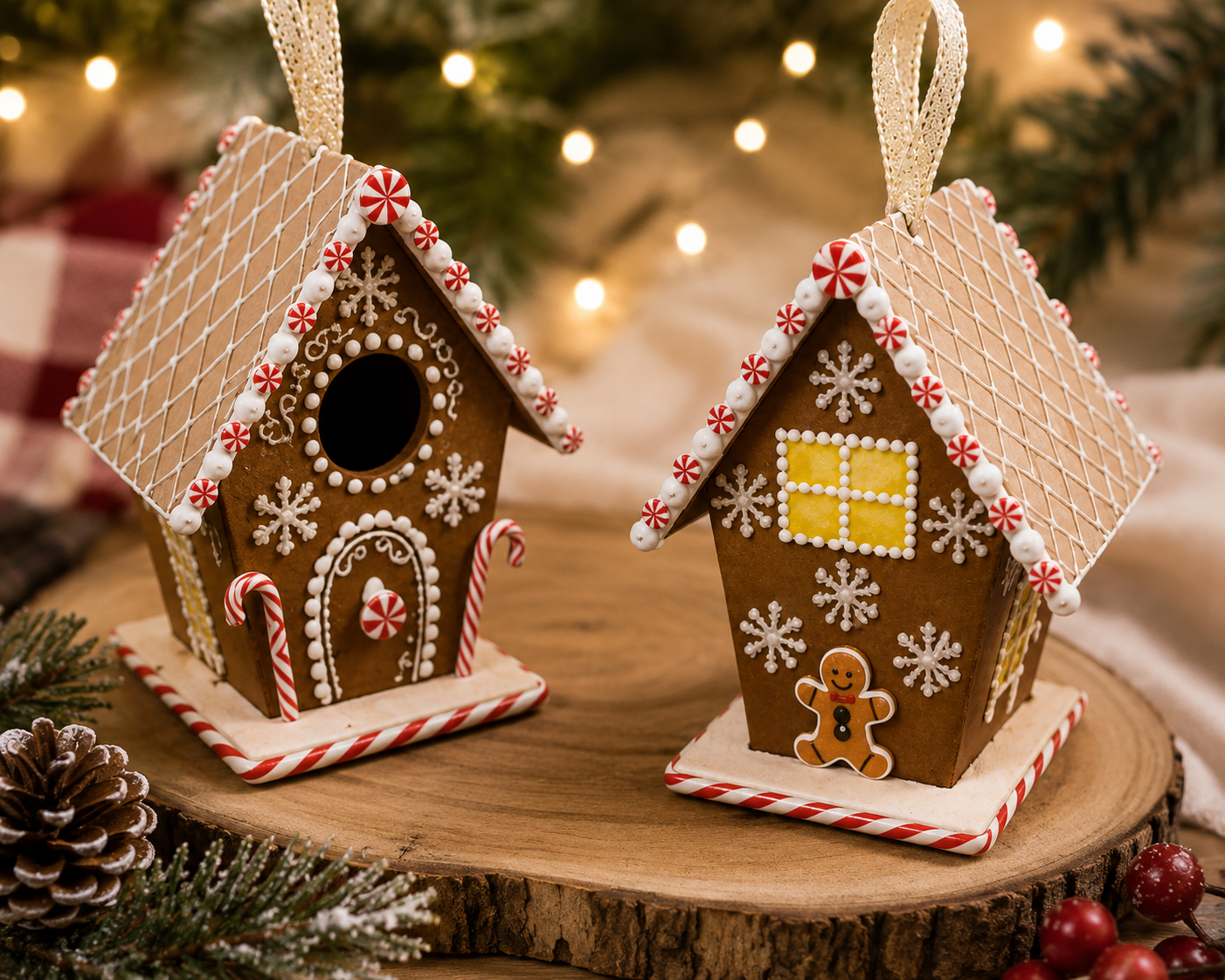 07/24/26 CHRISTMAS IN JULY Gingerbread Birdhouse 6PM