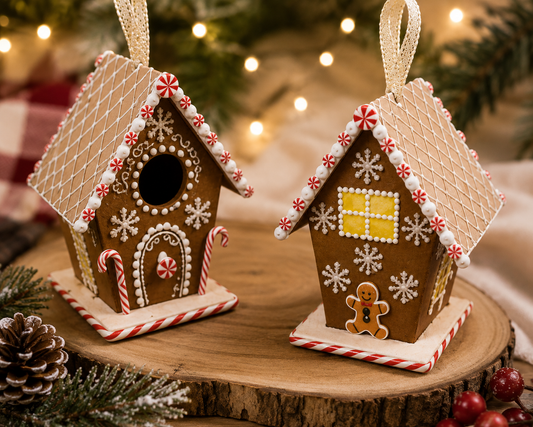 07/24/26 CHRISTMAS IN JULY Gingerbread Birdhouse 6PM