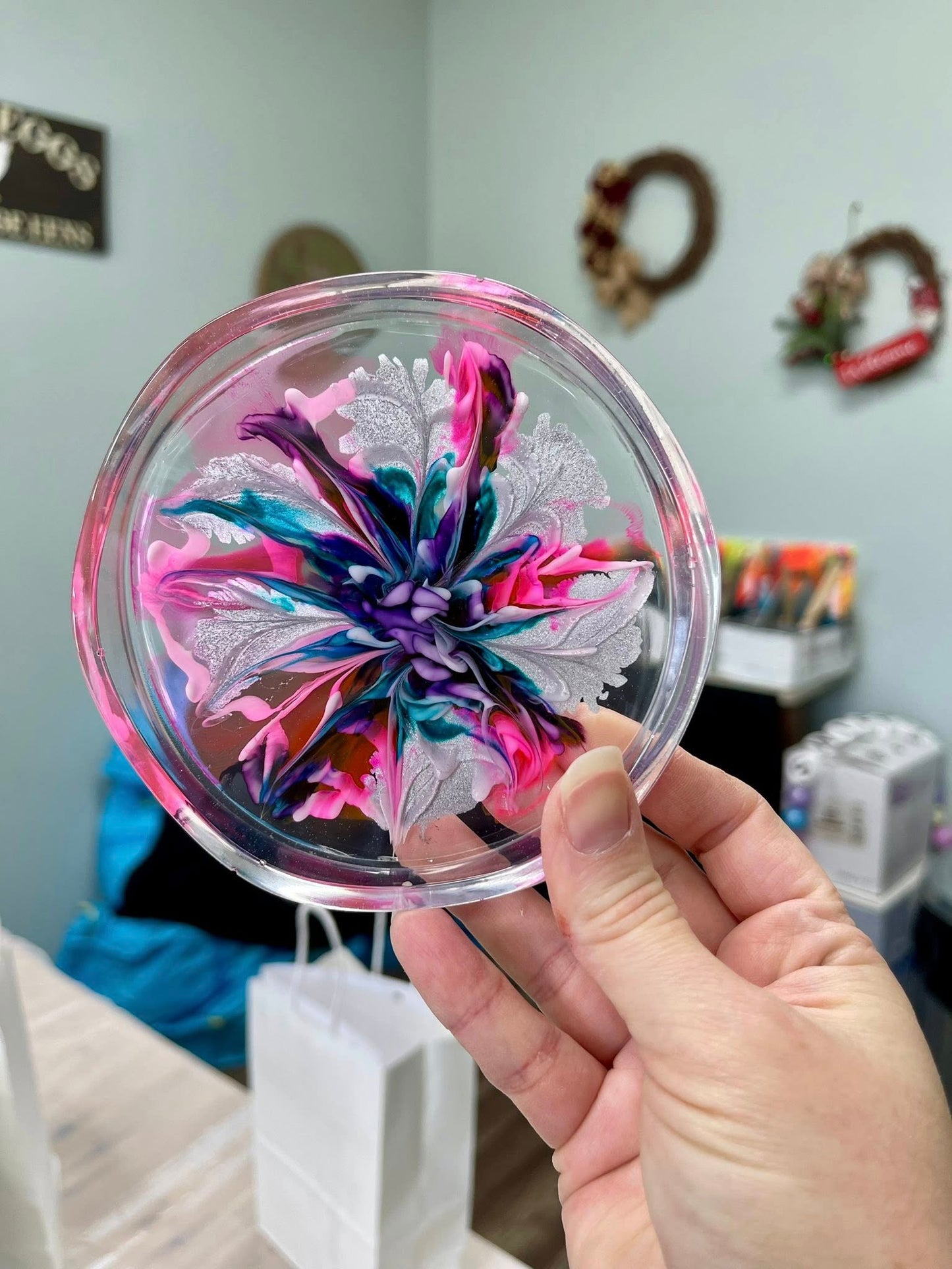 05/27/26 Resin Bloom Coasters 6PM