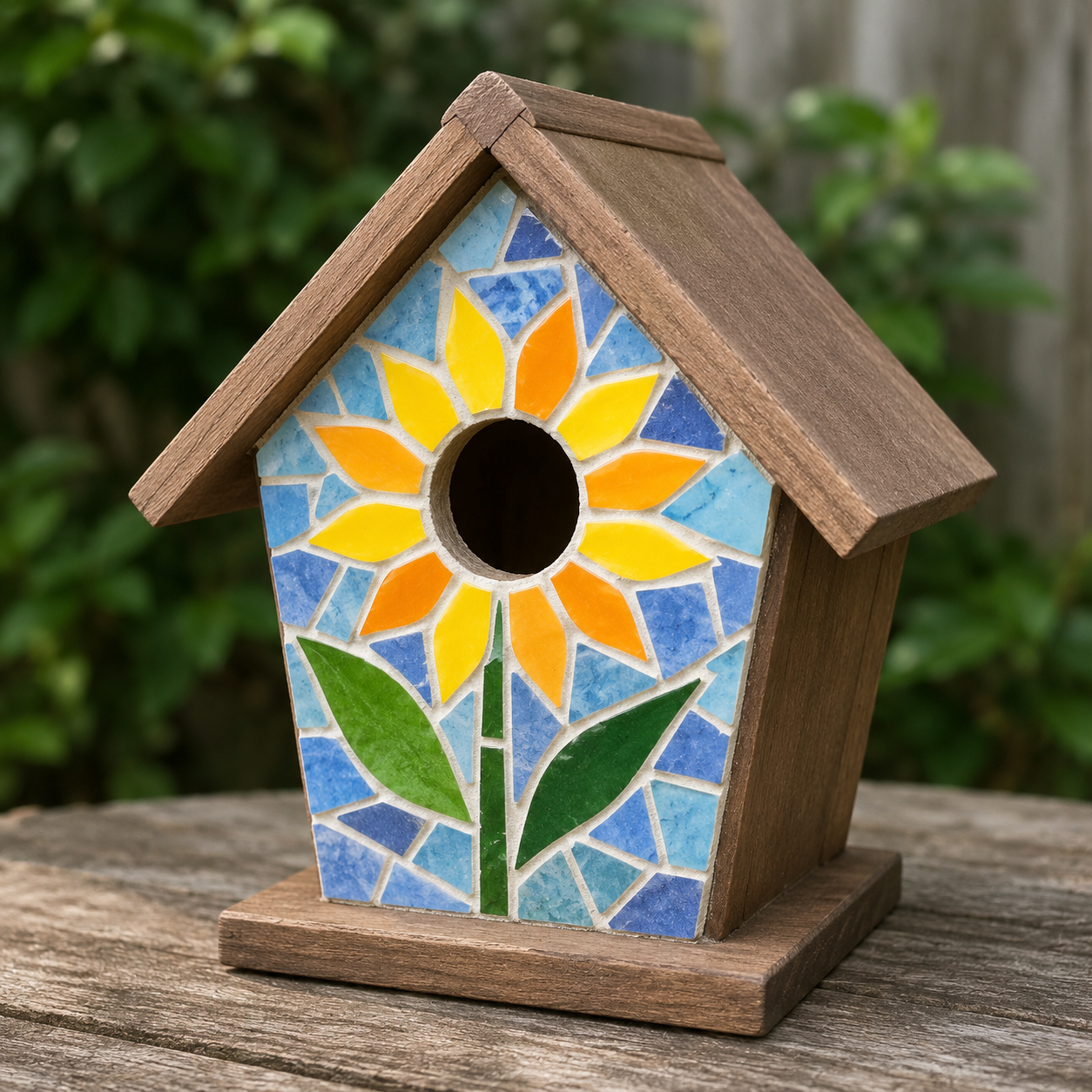 07/29/26 Mosaic Birdhouse 6PM