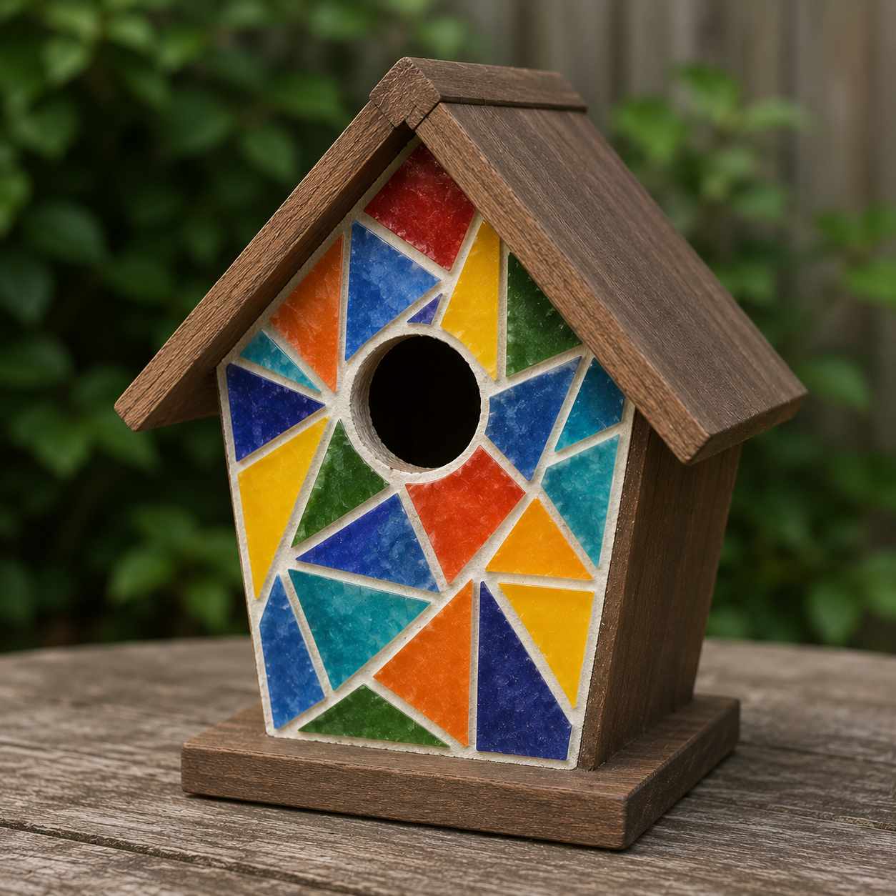 07/29/26 Mosaic Birdhouse 6PM