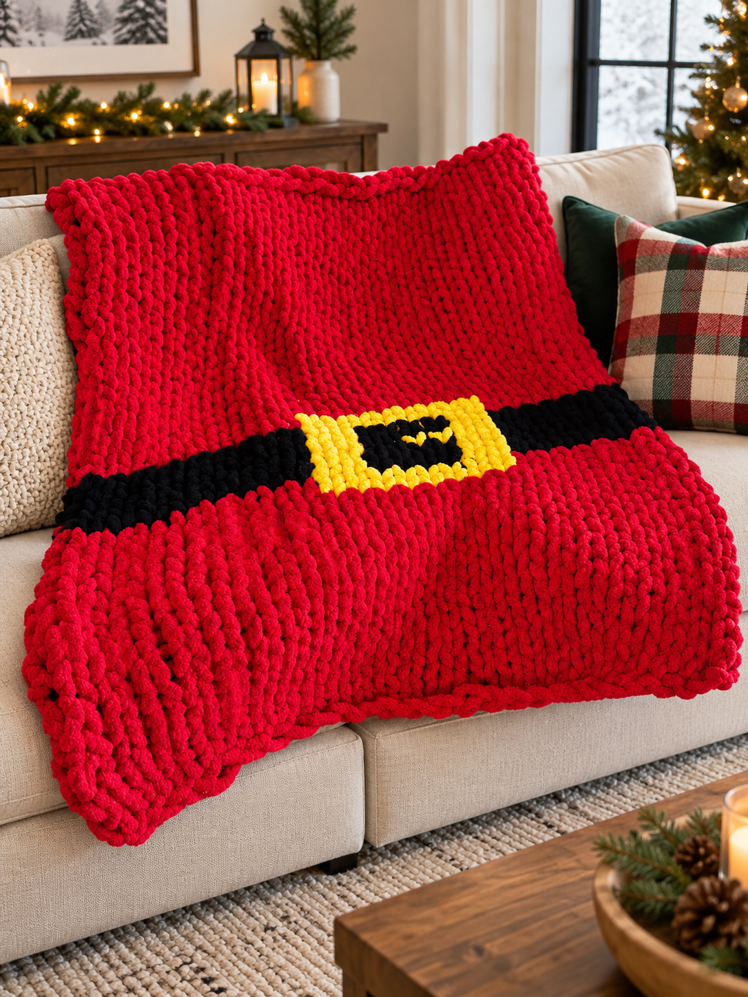 11/15/26 Christmas Chunky Blanket 5pm