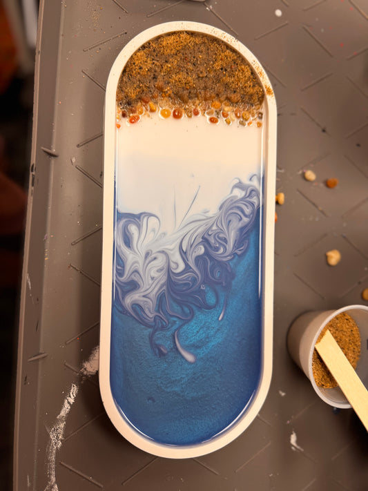 11/12/25 Resin-crete Trinket Tray 6PM
