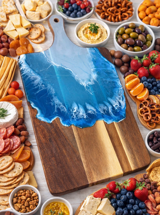 04/13/26 RESIN POUR CHARCUTERIE BOARD 6PM