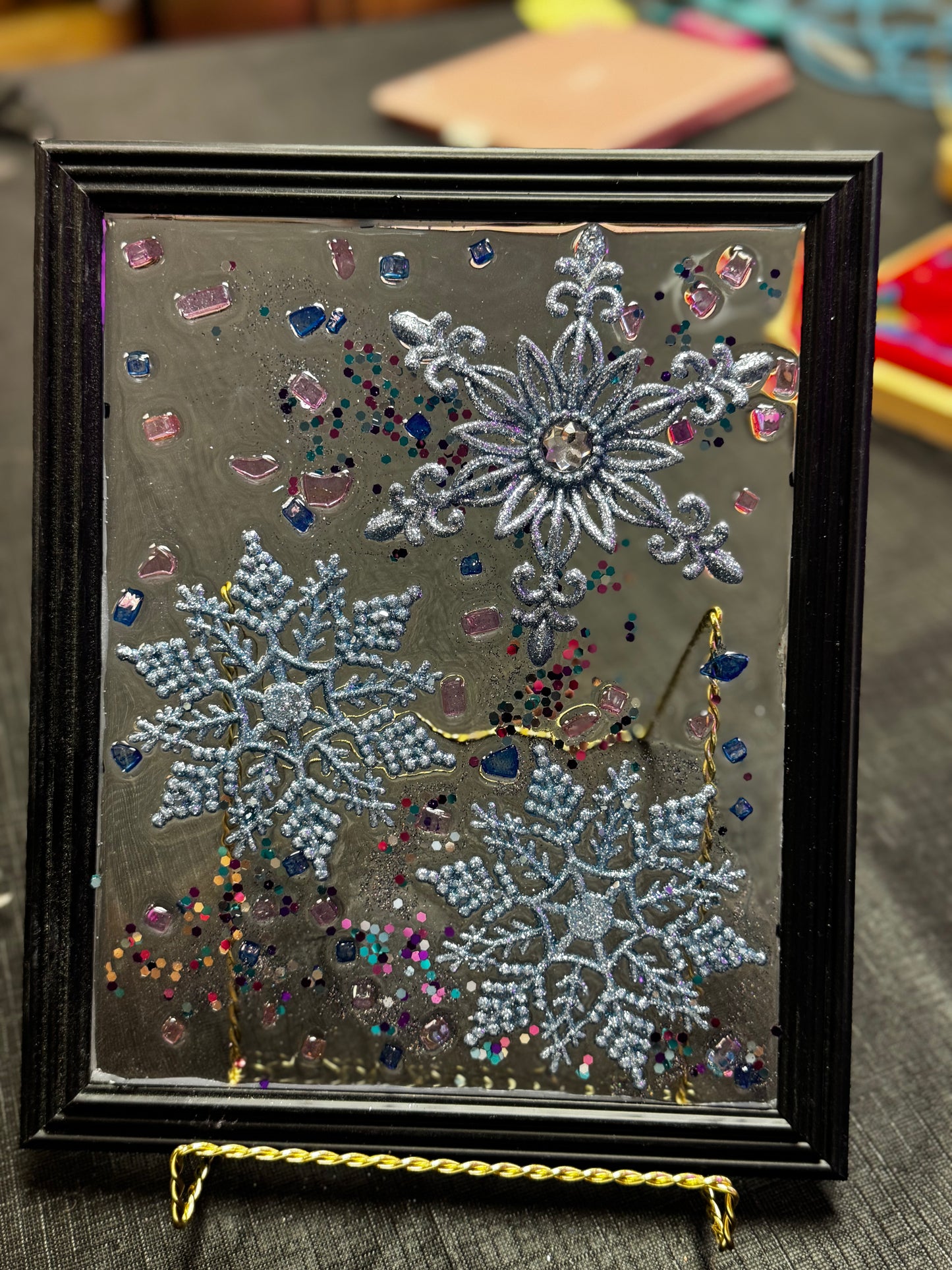 11/05/26 Snowflake Resin Scape 6pm