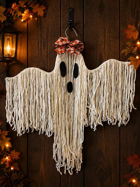 09/11/26 Macrame Ghost Hanger 6PM