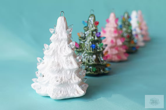 11/13/25 9" Ceramic Tree w/ Lights 6PM