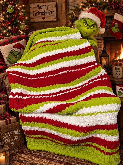 11/15/26 Christmas Chunky Blanket 5pm